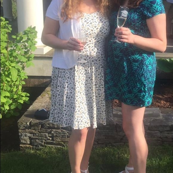 Lined Floral skater dress old navy - Picture 5 of 5